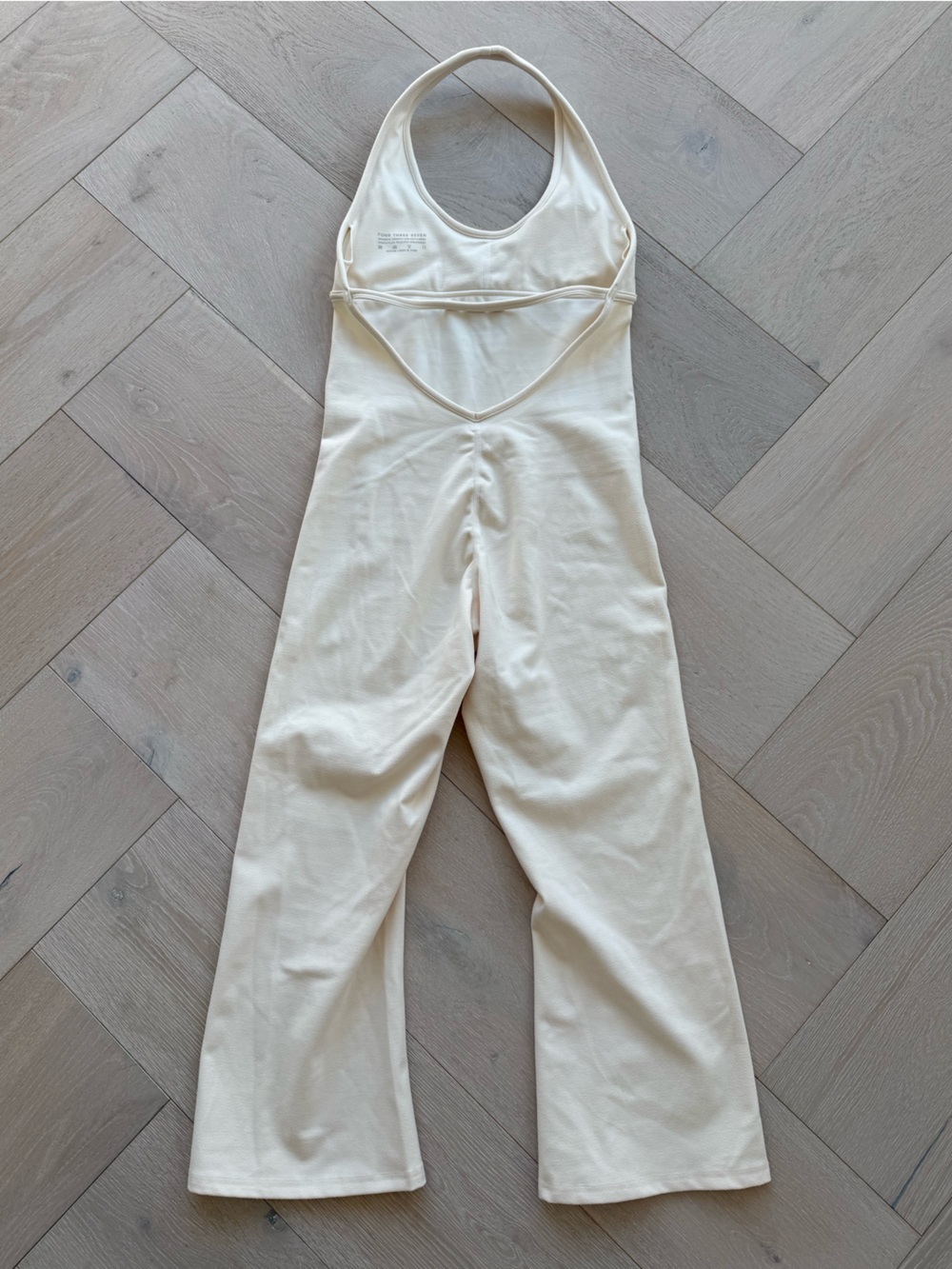 437 The Halter Onsie Cream - Picture 12 of 12